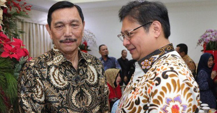 Airlangga Sudah Bertemu Luhut-Bahlil, Suara Munaslub Beringin Meredup Foto : Ist