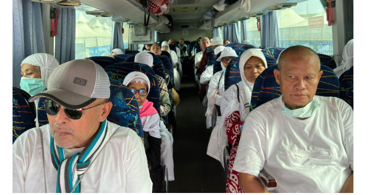 Ambil Nafar Awal, Ribuan Jemaah Indonesia Mulai Tinggalkan Mina Jamaah haji Indonesia mulai meninggalkan Mina. Foto : Ist