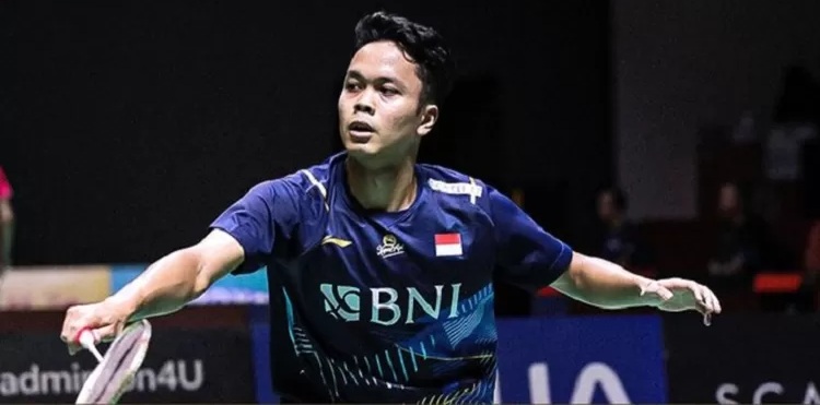 Anthony Ginting Terharu Dapat Penghargaan Dari BNI Foto : Ist