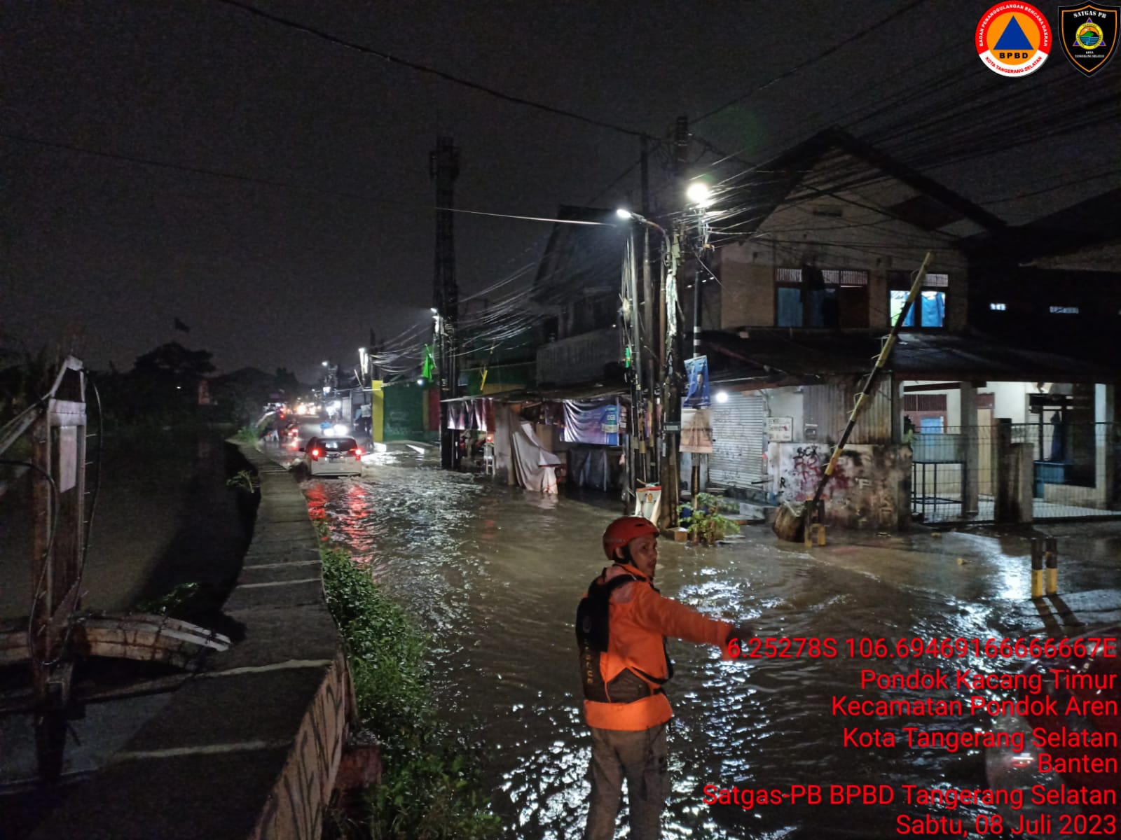 Berikan Edukasi Hingga Kerja Bakti Massal, Berikut Langkah BPBD Tangsel Tanggulangi Bencana Foto : Ist
