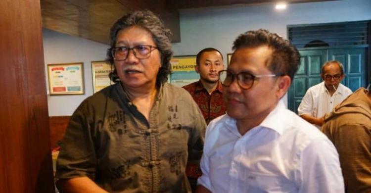 Cak Nun Dirawat Di ICU RSUP Dr. Sardjito, Cak Imin Doakan Lekas Sembuh Foto : Ist