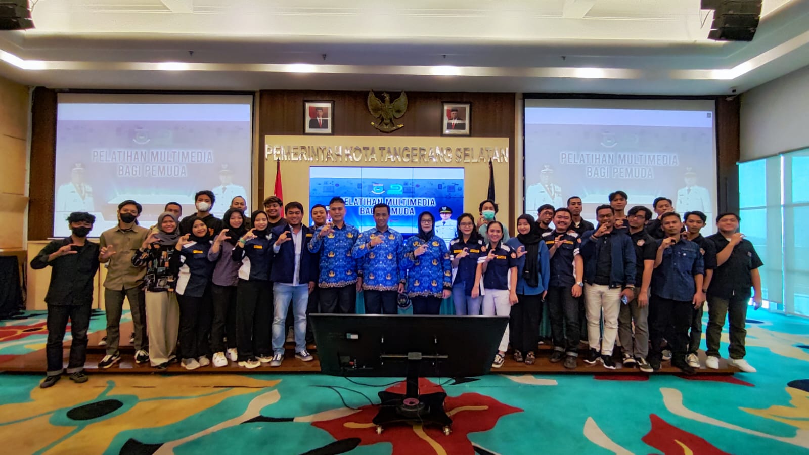Dorong Pemuda Jadi Konten Kreator, Pemkot Tangsel Beri Pelatihan Multimedia Foto : Ist