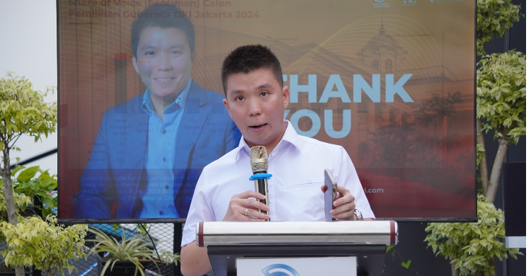 Erick Thohir Kembali Jadi Top Of Mind Cawapres, Ini Hasil Riset Digitalnya Direktur Pedas Anthony Leong. Foto : Ist