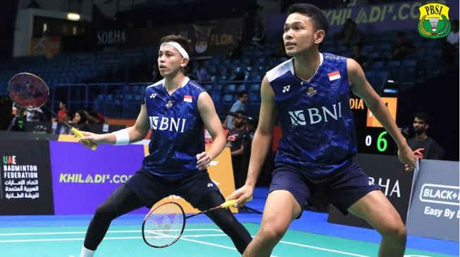 Fajar/Rian Melaju Ke Final Korea Open 2023 Foto : Ist