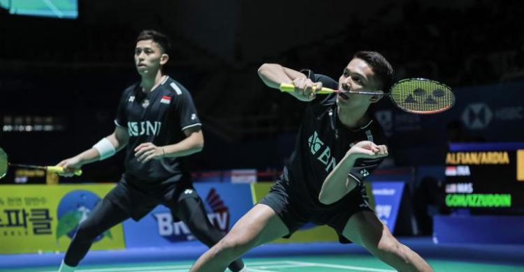 Fajri Ganyang Malaysia, Melaju Ke Semifinal Korea Open 2023 Foto :Ist