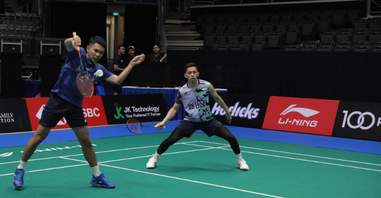 Ganda Fajar/Rian Tembus Semifinal Korea Open 2023 Foto : Ist