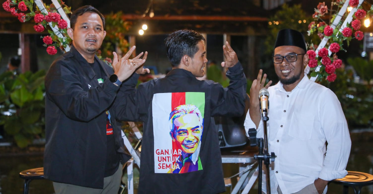 Gardu Ganjar Bikin Ngobrol Bareng Milenial Di Serang Banten Foto : Ist
