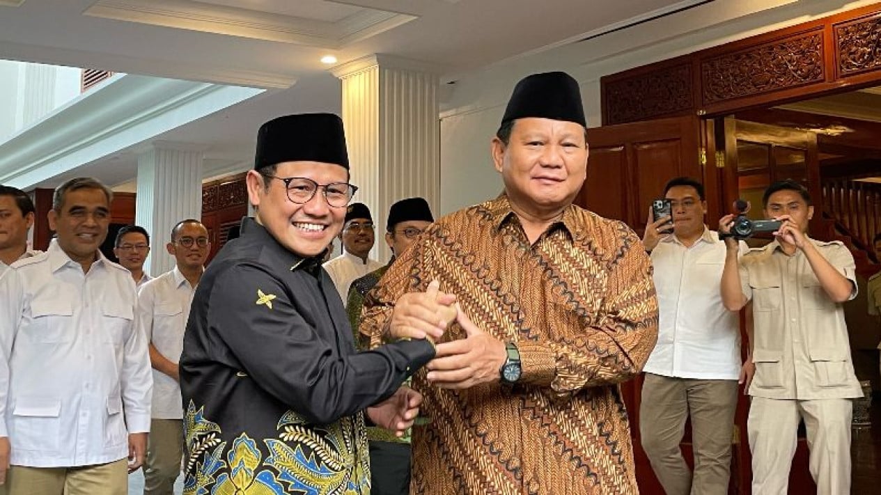 Gerindra Mesrai Demokrat, Prabowo Terus Gantung Imin Foto : Ist