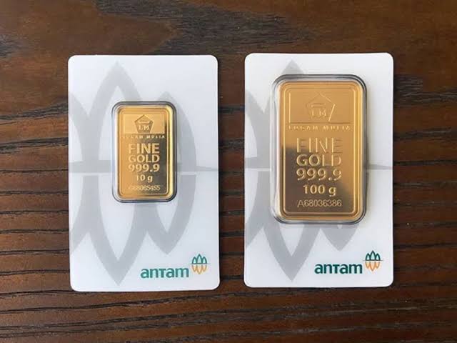 Harga Emas Pagi Ini Rp 1.068.000 Per Gram Foto : Ist