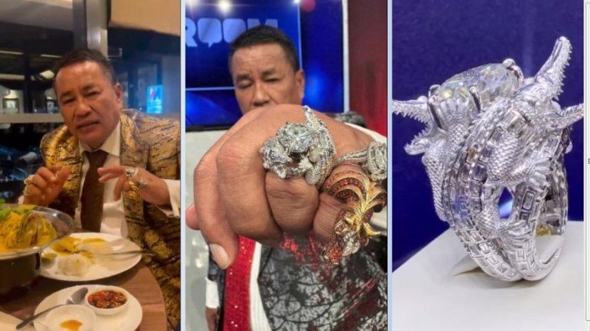 Hotman Paris Kehilangan Cincin Termurahnya yang Menjadi Kesayangan Foto : Ist