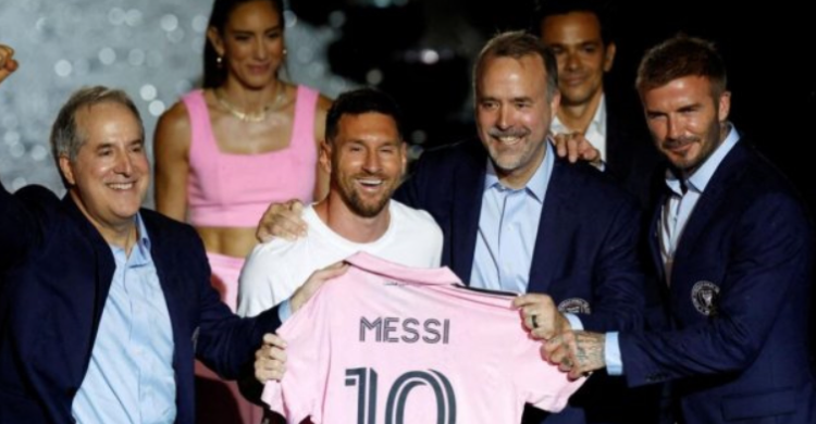 Hujan Deras Sambut Messi Di Inter Miami Foto : Ist