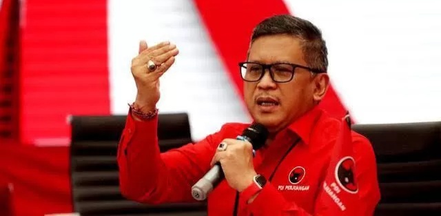 Ini Tanggapan Hasto Soal Rumor Jokowi Dukung Prabowo Nyapres Foto : Ist