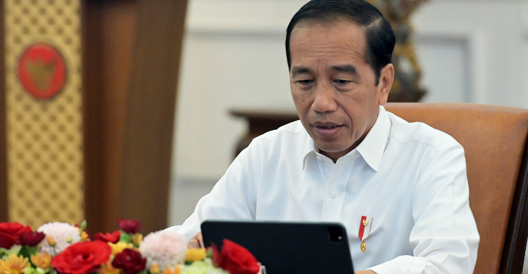 Jokowi Pimpin Ratas Bahas Dampak El Nino Foto : Setpres