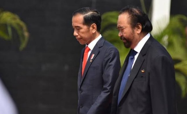 Jokowi Terima Paloh, Koalisi Anies Senang Foto : Setpres