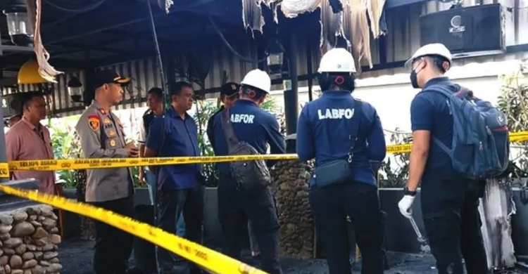 Kebakaran Gedung K-Link, Kapolsek Setiabudi: 4 Orang Diperiksa Foto : Ist