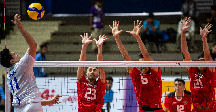 Kejuaraan Bola Voli Putra AVC Challenge Cup 2023 Foto ': Ist
