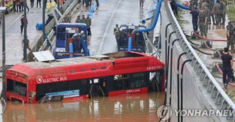 Kemlu: Tak Ada Korban WNI Dalam Musibah Banjir Dan Longsor Korsel Foto : Ist
