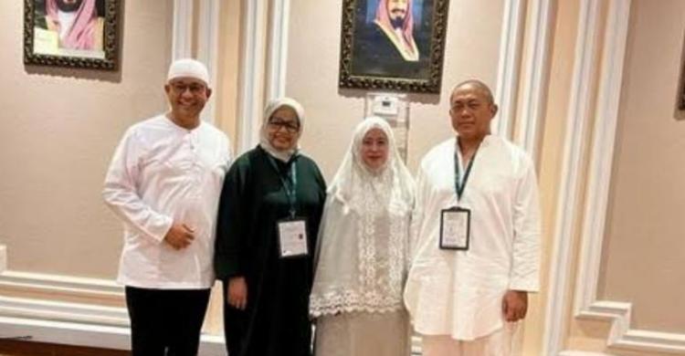 Ketemu Usai Lempar Jumrah, Anies Dan Puan Saling Mendoakan Foto : Ist
