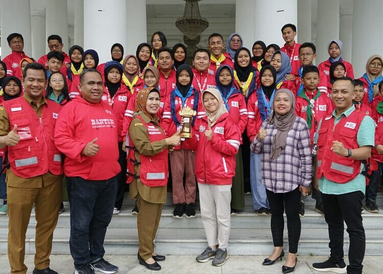 Kontingen PMI Banten Raih Peringkat 1 Jumbara Nasional PMR 2023 Foto : Ist