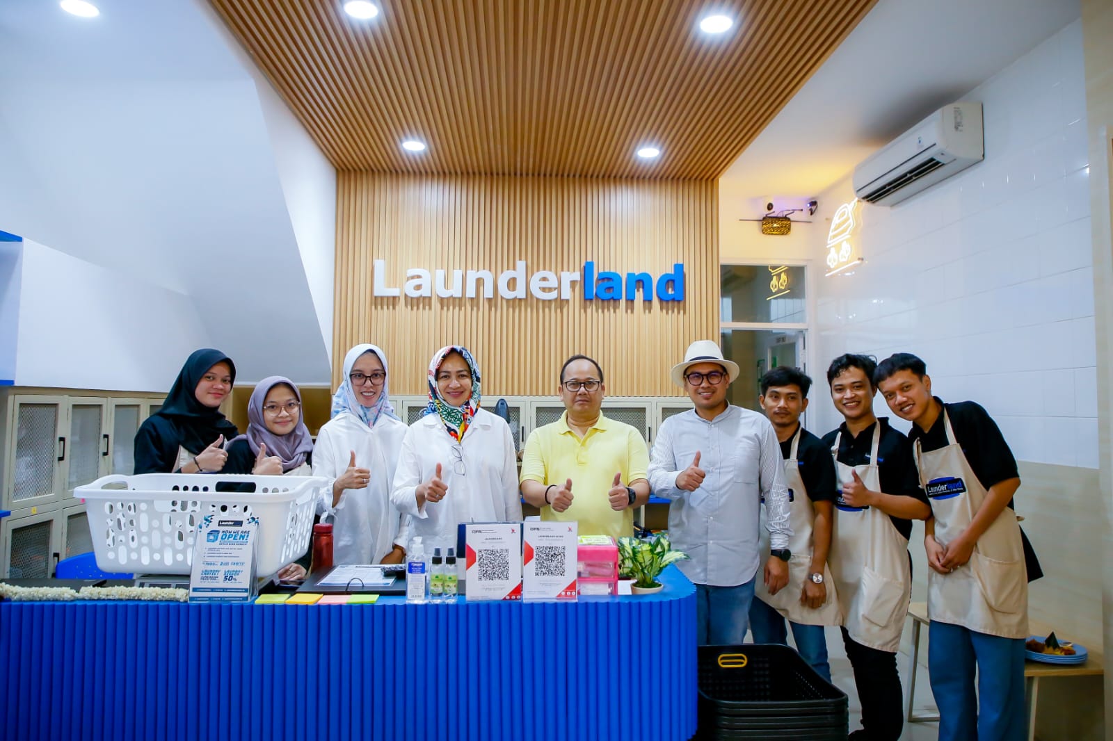 Launderland Indonesia Hadir di Tangsel, Tawarkan Jasa Laundry Lengkap dan Super Bersih Foto : Ist