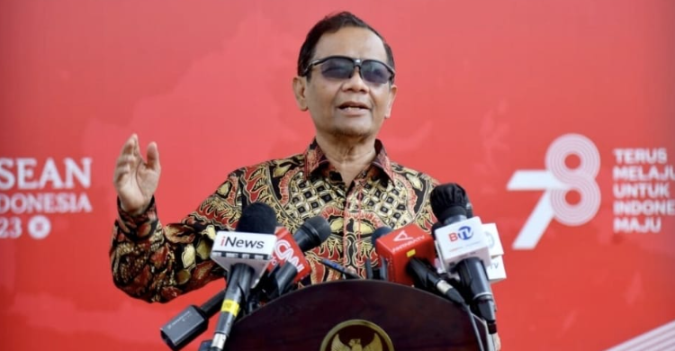 Mahfud Pastikan, Ponpes Al Zaytun Tidak Ditutup, Kasusnya Tetap Ditangani Serius Foto : Ist