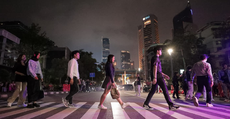 Makin Meriah, Citayam Fashion Week Tampilkan Tema Sekolah Hingga Film Barbie Foto : Ist