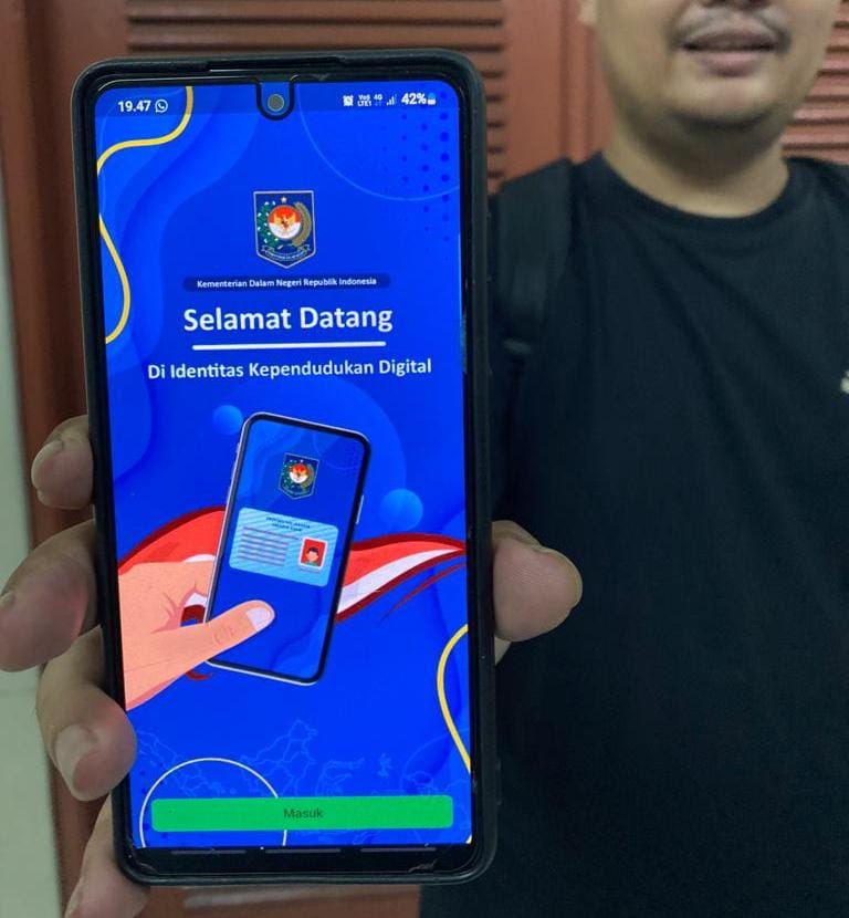 Masih Jauh dari Target, Disdukcapil Tangsel Genjot Aktivasi IKD Foto : Ist