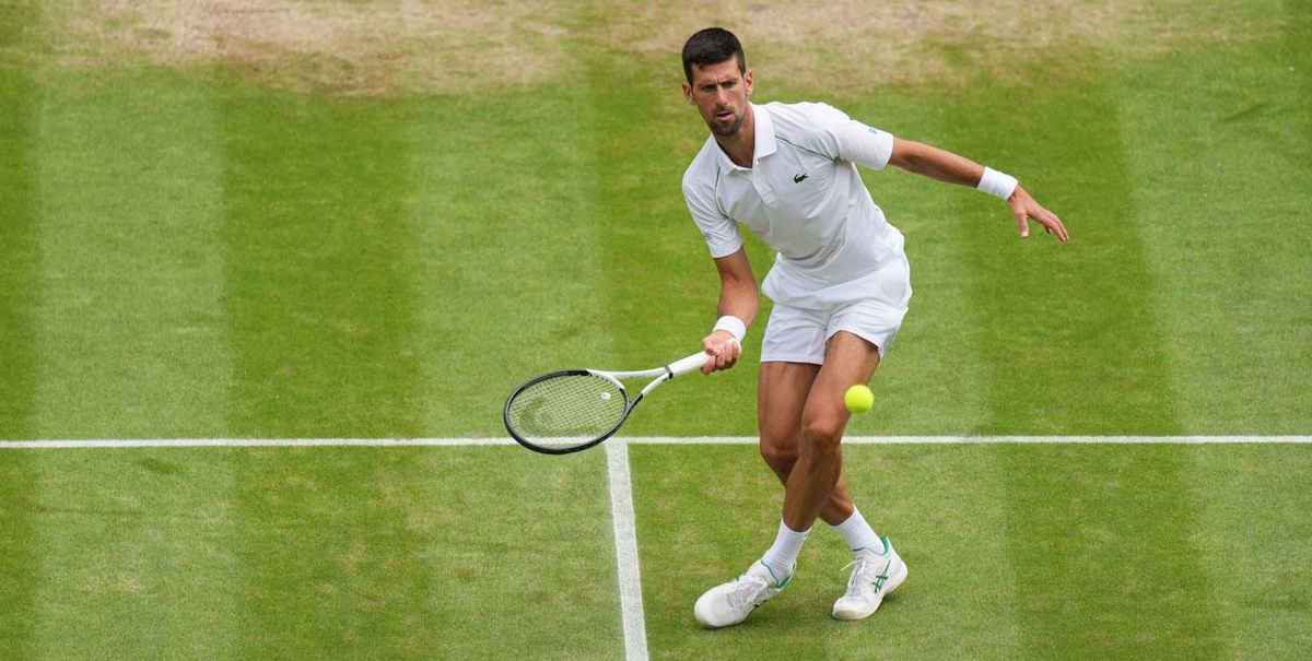 Melaju Ke Final Wimbledon 2023, The Djoker Kejar Sejarah Foto : Ist