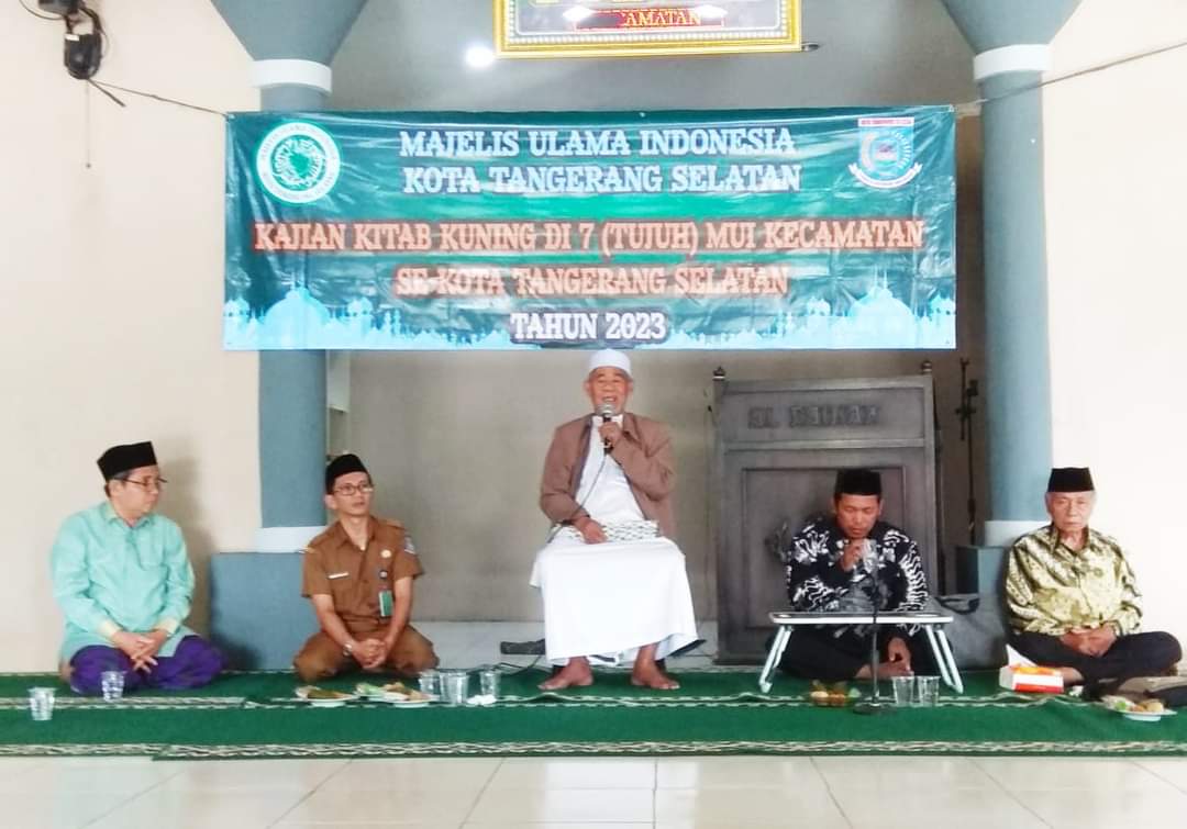 MUI Tangsel Kajian Kitab Kuning Keliling Ke Tujuh Kecamatan Foto ::Ist