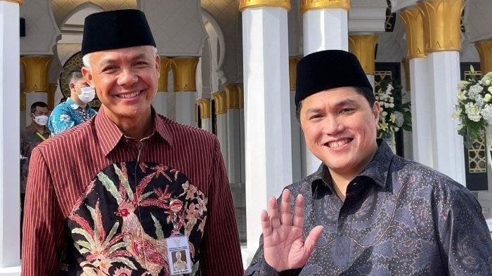 PAN Senang Prabowo Subianto Dekat Dengan Erick Thohir Foto : Ist