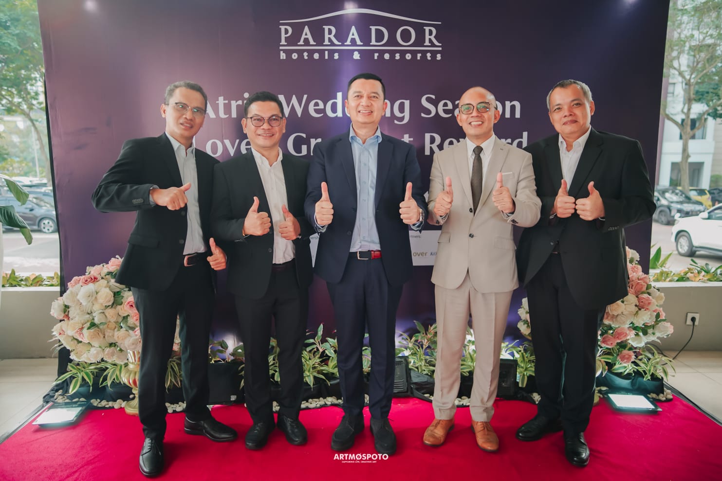Parador Hotels & Resorts Persembahkan Hadiah Cinta Terindah "Atria Wedding Season 2023” Foto : Ist