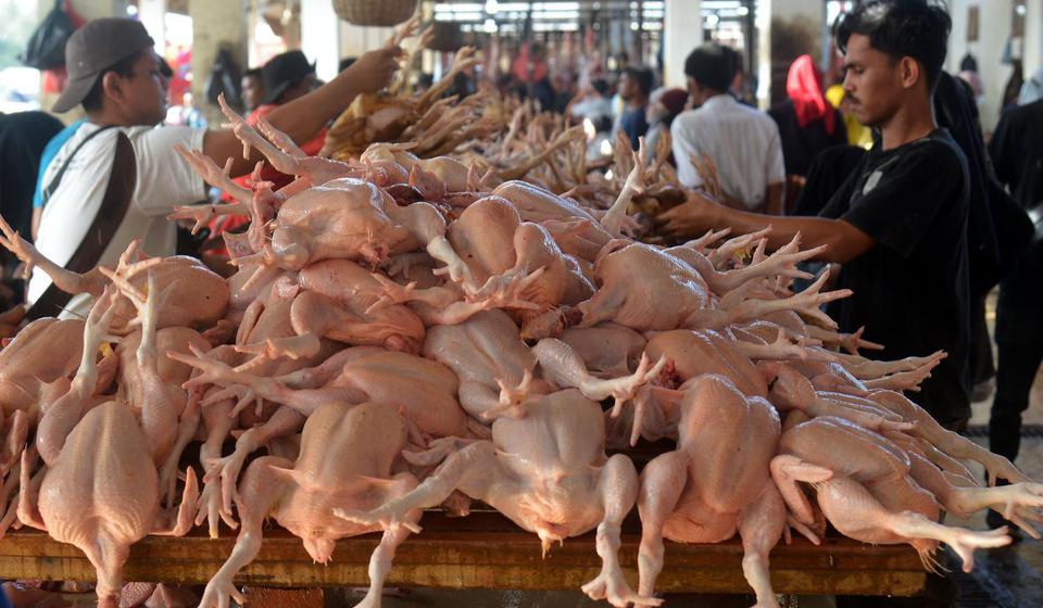 Pedagang Di Cibubur Ngeluh Rugi Foto ': Ist