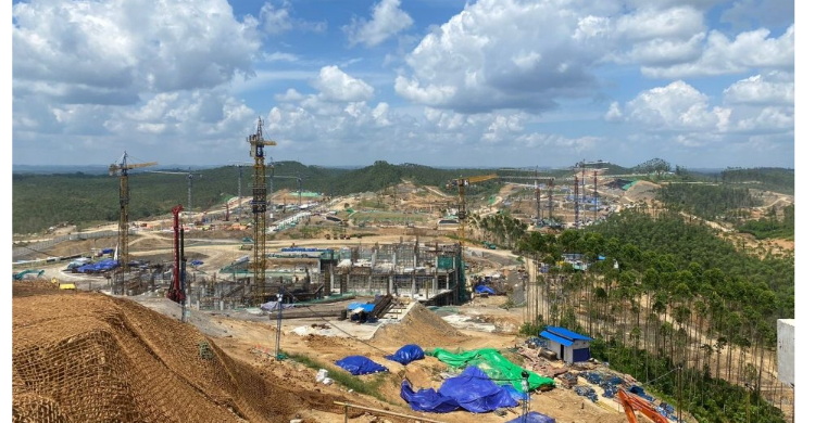 Pembangunan IKN Sudah 23 Persen, Istana Presiden Beres Sebelum Agustus 2024 Foto : Ist