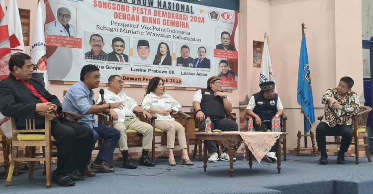 Pendukung Bakal Capres Serukan Pemilu Damai Foto : Ist