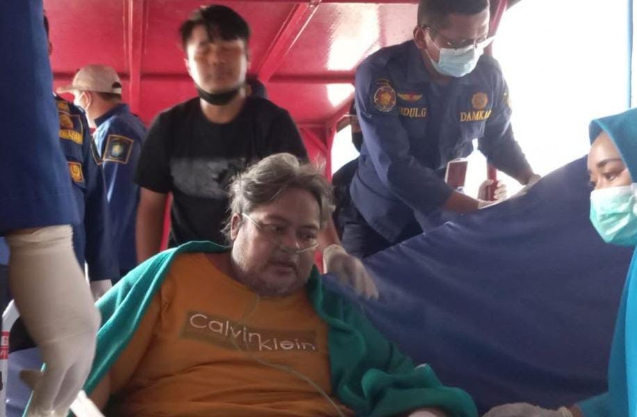 Pengidap Obesitas 200 Kg di Tangerang Dirujuk ke RSCM Foto : Ist
