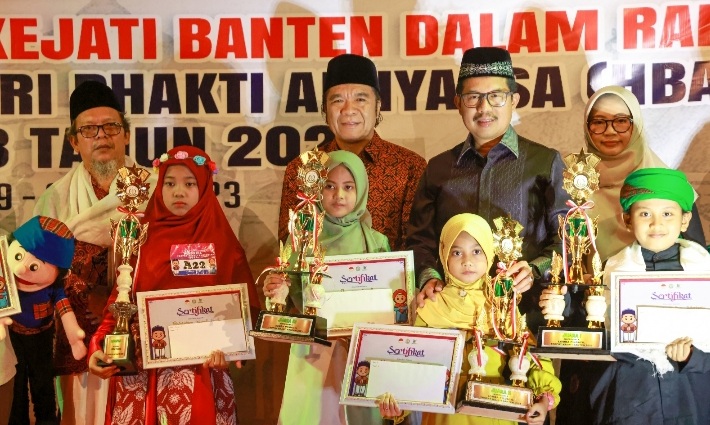 Peringati Hari Bhakti Adhyaksa Ke-63, Kejati Banten Angkat Kearifan Lokal Lewat Pildacil Foto : Ist