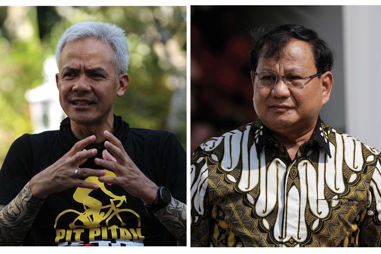 Pilpres Diprediksi 2 Putaran, Finalnya Ganjar Versus Prabowo Foto : Ist