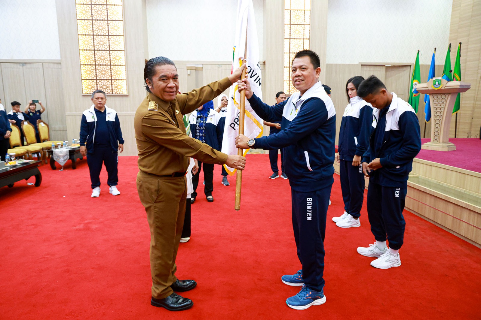 Pj Gubernur Al Muktabar Bangga Foto : Humas Pemprov