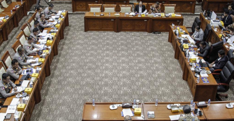 PNBP Korlantas Polri Lebihi Target Rakor Korlantas Polri dengan DPR Komisi III. Foto : Ist