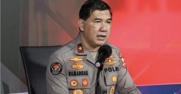 Polri Pastikan, Kasus Polisi Tembak Polisi Di Cikeas Diusut Tuntas Karo Penmas Divisi Humas Polri Brigjen Pol. Ahmad Ramadhan. Foto : Ist