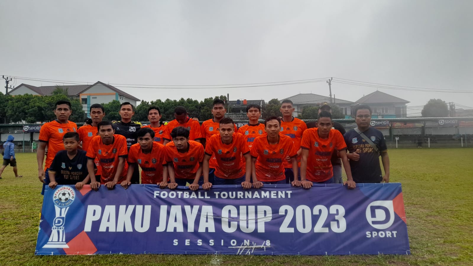 Porgam Menangi Adu Penalti, Airin Saksikan Langsung Derby Serpong Utara Skuad Porgam mayoritas dihuni mantan pemain Perserang.(Ist).