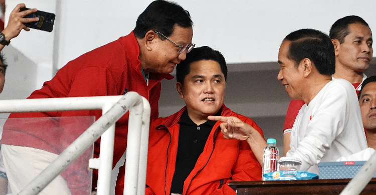 Prabowo Dan Erick Thohir Raih Sentimen Positif Tertinggi Pada Gen Z Dan Milenial Foto : Ist