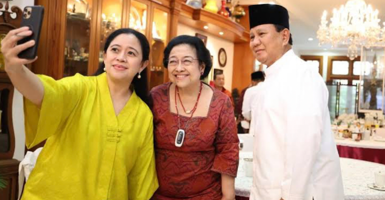Prabowo Ngarep Ketemu Mega, PDIP Siap Buka Pintu Foto : Ist