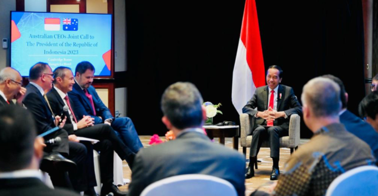 Presiden Rayu Investor Australia Tanam Modal Di Sektor Prioritas RI Foto : Setpres