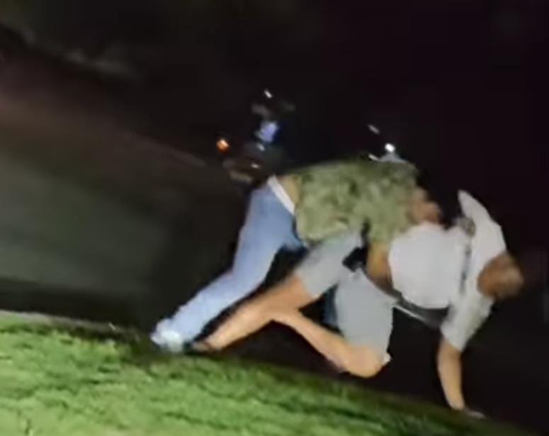Salah Lawan, Pengemudi Arogan di Tangerang Dilumpuhkan Atlet MMA Foto : Ist