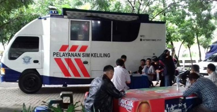 SIM Keliling Jakarta 28 Juli, Hadir Di 5 Lokasi Foto : Ist