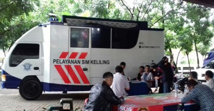 SIM Keliling Jakarta 29 Juli, Cek Di Sini Lokasinya Foto : Ist