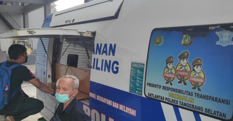 SIM Keliling Tangerang Kota 1 Juli, Hadir Di City Mall Pasar Baru Foto : Ist