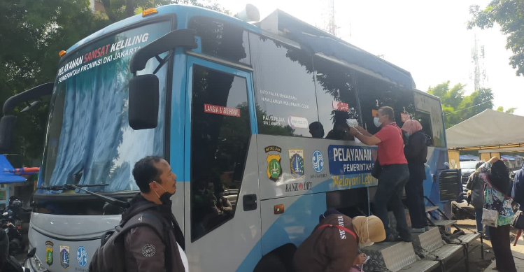 SIM Keliling Tangsel Sabtu 22 Juli, Cek Disini Lokasinya Foto : Ist
