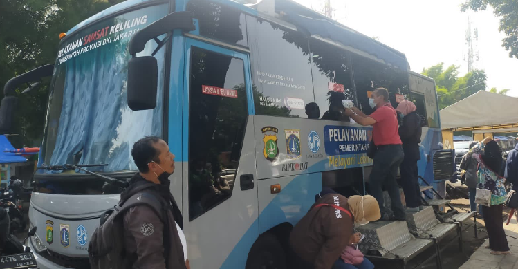 SIM Keliling Tangsel Selasa 25 Juli, Cek Disini Lokasinya Foto : Ist